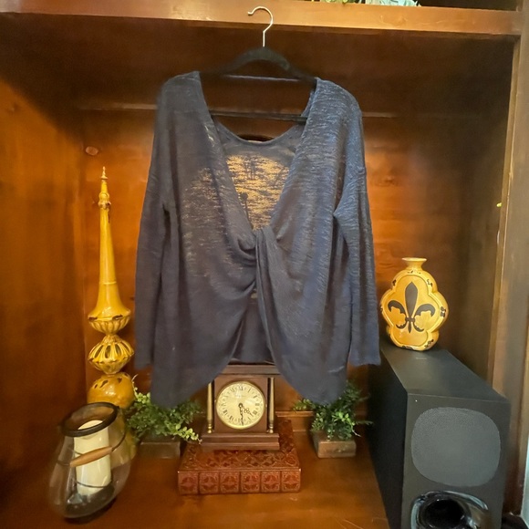 Wasabi + Mint Medium Sheer sweater/shirt - Picture 4 of 6